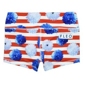 FLEO Stripes & Poms original shorts S